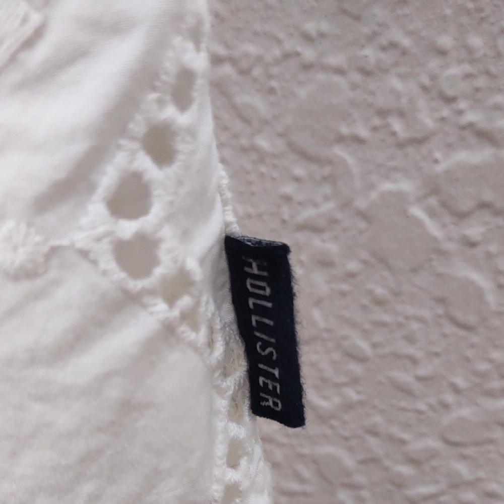 Hollister White Men's Shirt - Picture 6 of 16